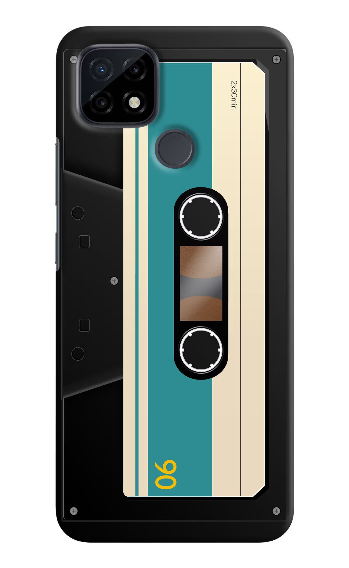 Cassette Realme C21 Hard Case Back Cover by Casekaro