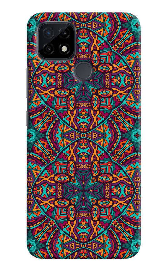 Colour Mandala Realme C21 Hard Case Back Cover by Casekaro