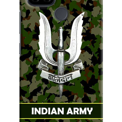 Balidan Indian Logo Realme C21 Hard Case Back Cover by Casekaro