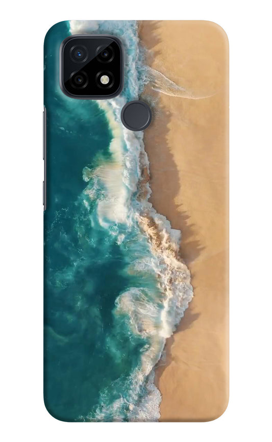 Ocean Beach Realme C21 Back Cover