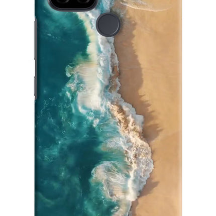 Ocean Beach Realme C21 Hard Case Back Cover by Casekaro