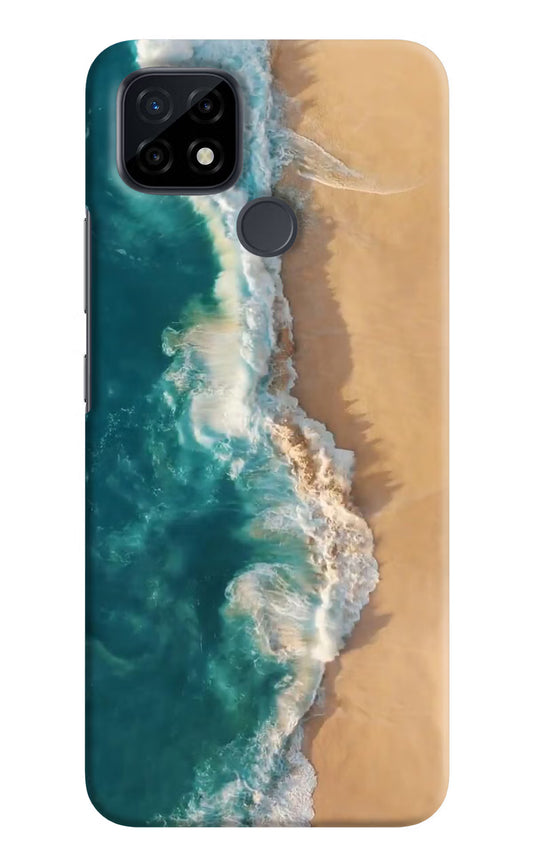 Ocean Beach Realme C21 Hard Case Back Cover by Casekaro