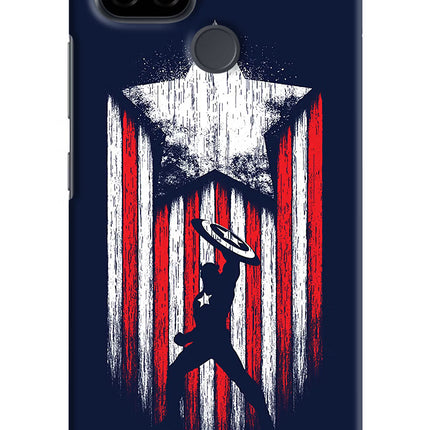 Captain America Marvel Art Realme C21 Hard Case Back Cover by Casekaro
