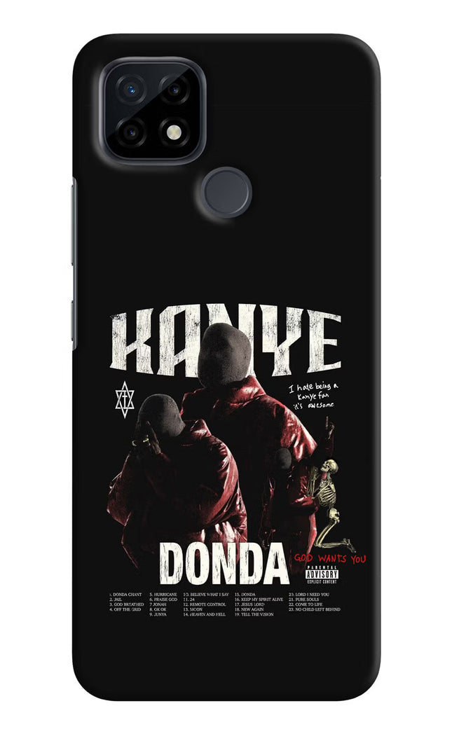 Donda Kanye West Realme C21 Hard Case Back Cover by Casekaro