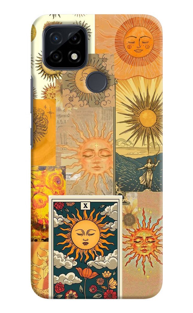 Sun Realme C21 Hard Case Back Cover by Casekaro