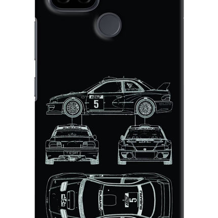 WRC'99 Realme C21 Hard Case Back Cover by Casekaro