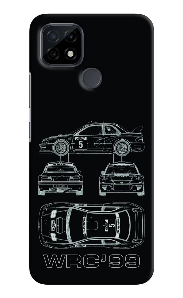 WRC'99 Realme C21 Hard Case Back Cover by Casekaro