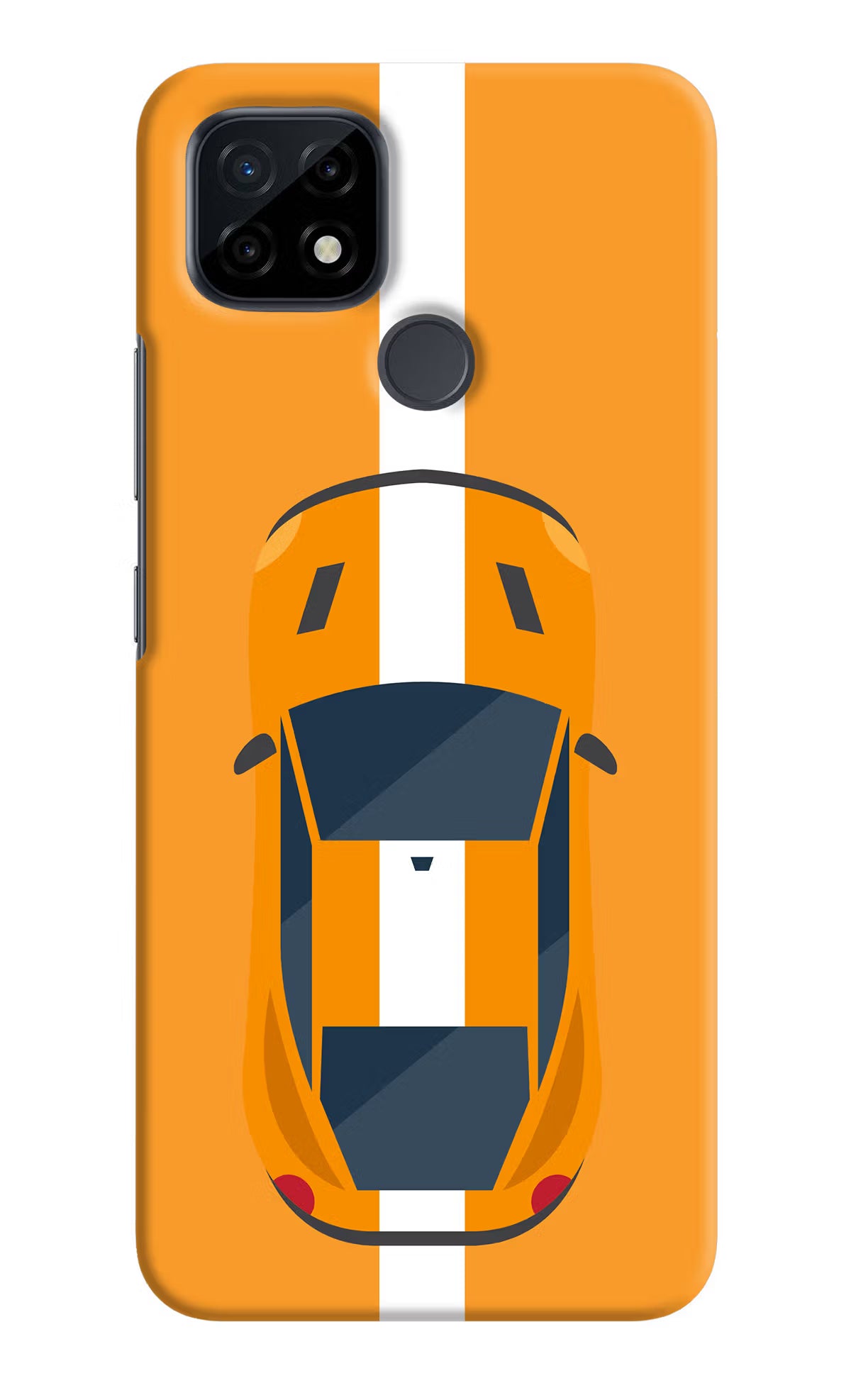 Highway Pursuit Realme C21 Hard Case Back Cover by Casekaro