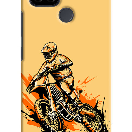 Off-Road Fury Realme C21 Hard Case Back Cover by Casekaro