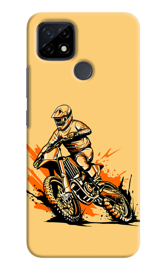 Off-Road Fury Realme C21 Hard Case Back Cover by Casekaro