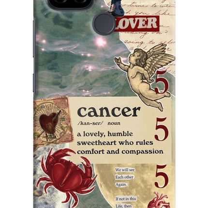 Cancer Zodiac Realme C21 Hard Case Back Cover by Casekaro