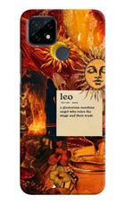 Leo Zodiac Realme C21 Hard Case Back Cover by Casekaro