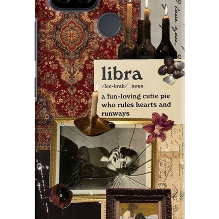 Libra Zodiac Realme C21 Hard Case Back Cover by Casekaro