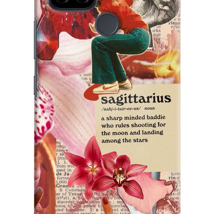 Sagittarius Zodiac Realme C21 Hard Case Back Cover by Casekaro