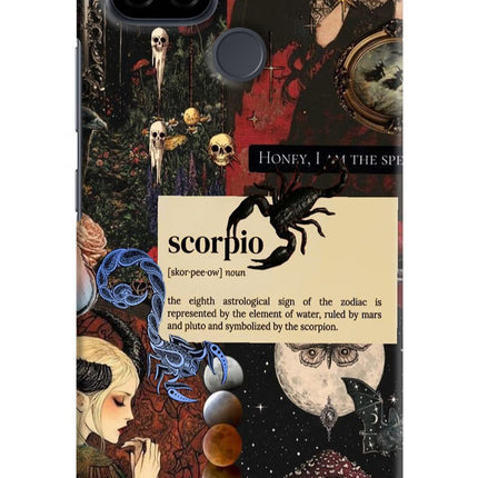 Scorpio Zodiac Realme C21 Hard Case Back Cover by Casekaro