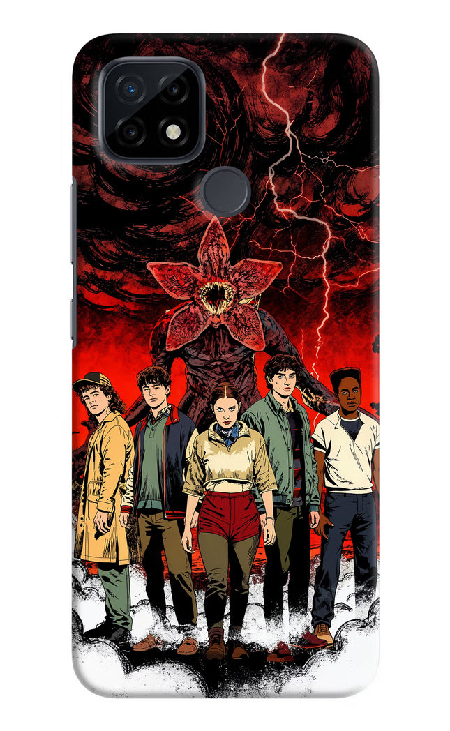 Ordinary Things Characters Realme C21 Hard Case Back Cover by Casekaro