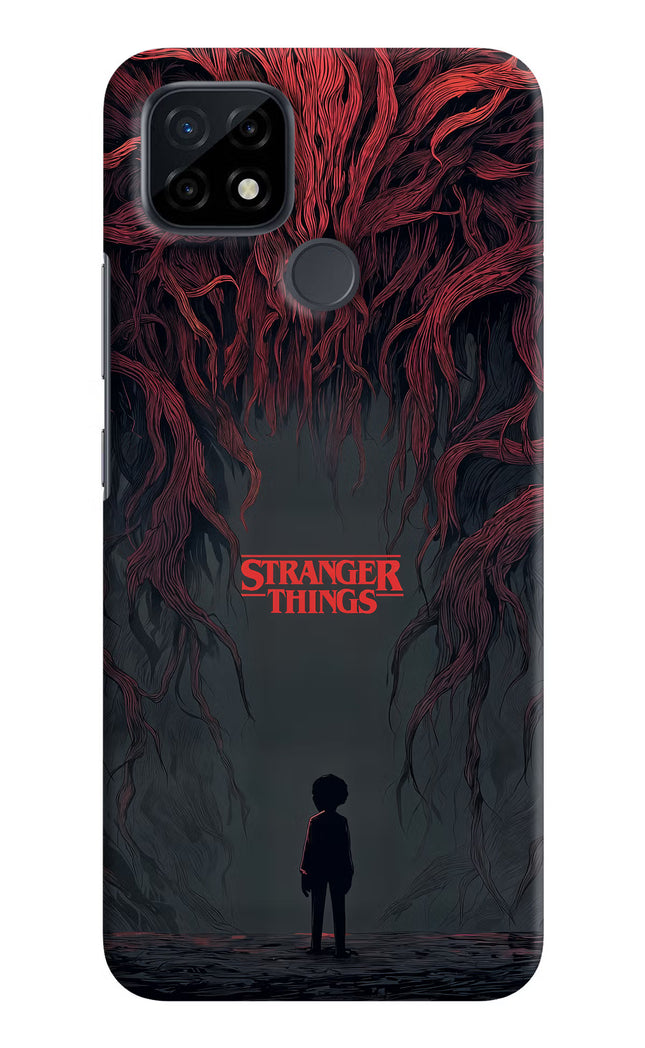 Ordinary Things Dark Side Realme C21 Hard Case Back Cover by Casekaro