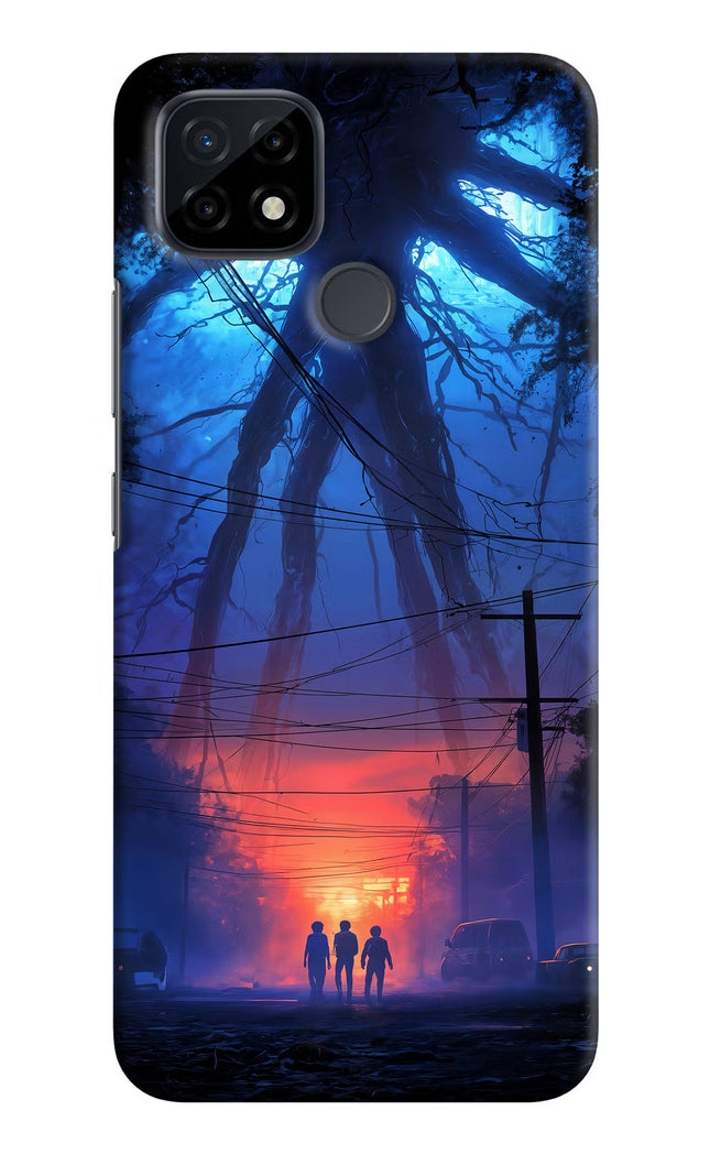 Ordinary Things Shadow Realme C21 Hard Case Back Cover by Casekaro