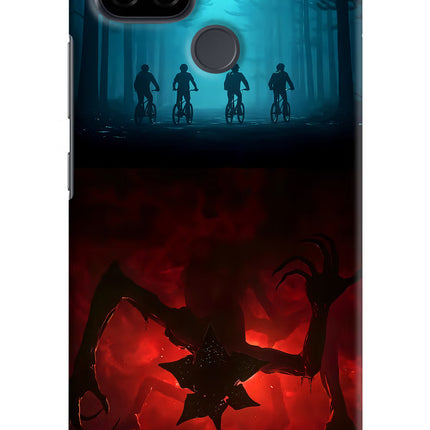 Ordinary Things Downside Up Realme C21 Hard Case Back Cover by Casekaro