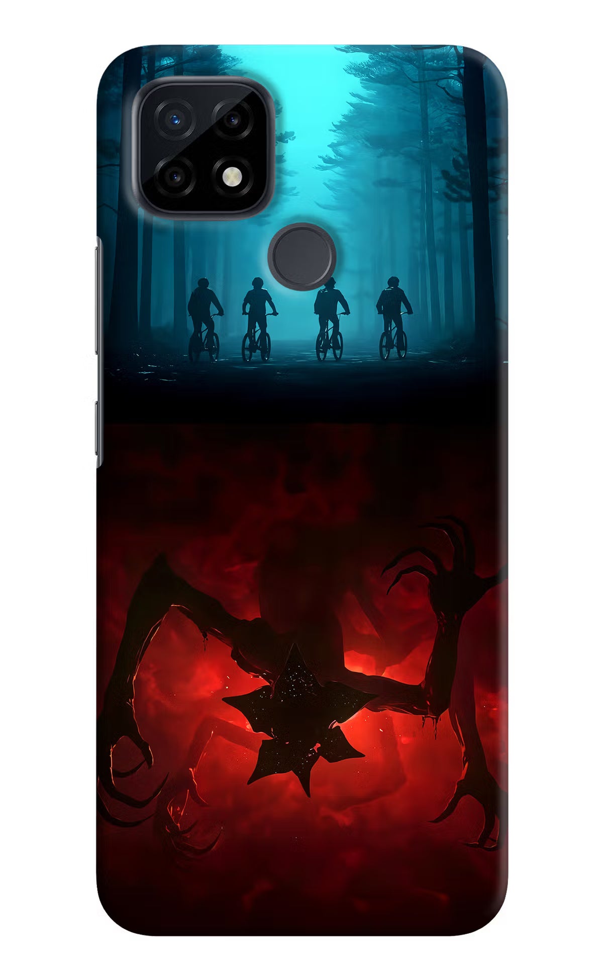 Ordinary Things Downside Up Realme C21 Hard Case Back Cover by Casekaro