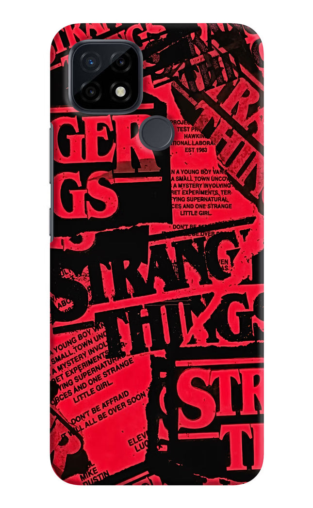 Ordinary Things Realme C21 Hard Case Back Cover by Casekaro