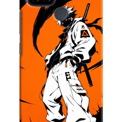 Street Samurai  Realme C21 Hard Case Back Cover by Casekaro