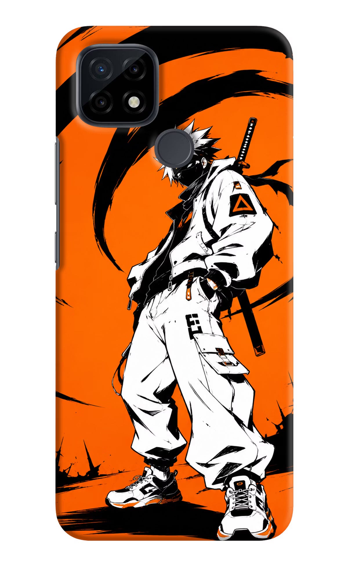 Street Samurai  Realme C21 Hard Case Back Cover by Casekaro