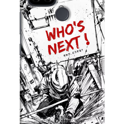Who's Next Realme C21 Hard Case Back Cover by Casekaro