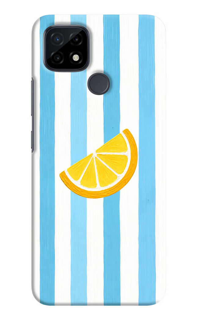 Summer Lemon Realme C21 Hard Case Back Cover by Casekaro