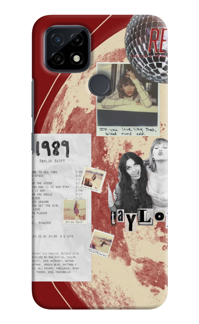 Taylor Swift Realme C21 Hard Case Back Cover by Casekaro