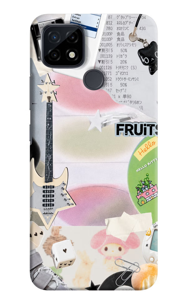 Softcore case Realme C21 Hard Case Back Cover by Casekaro