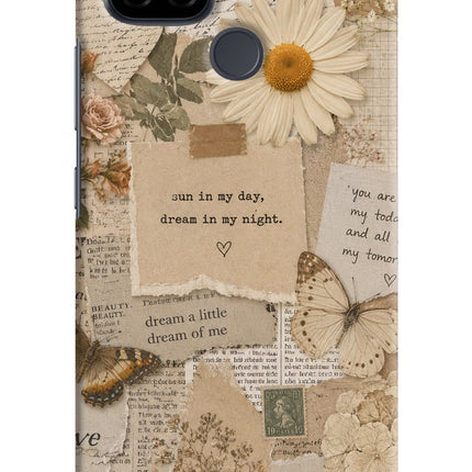 Vintage case Realme C21 Hard Case Back Cover by Casekaro