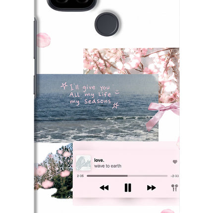 Wave to earth Realme C21 Hard Case Back Cover by Casekaro