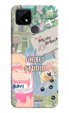 Studio Ghibli Realme C21 Hard Case Back Cover by Casekaro