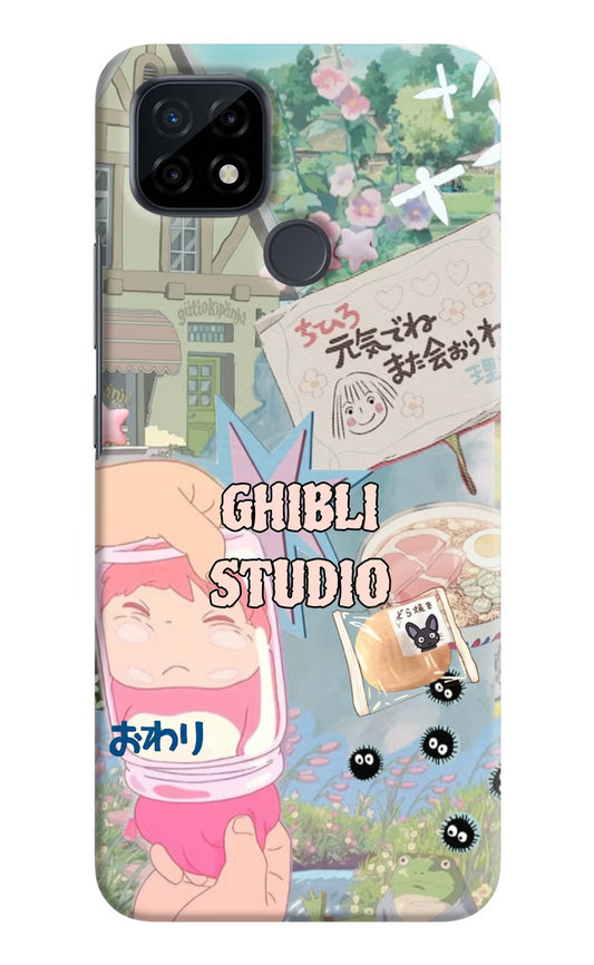 Studio Ghibli Realme C21 Hard Case Back Cover by Casekaro