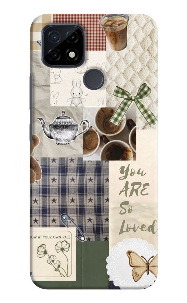 Cookie Realme C21 Hard Case Back Cover by Casekaro