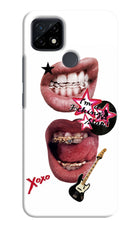 Rockstar Realme C21 Hard Case Back Cover by Casekaro