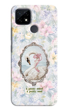 Pretty Mind Pretty Soul Realme C21 Hard Case Back Cover by Casekaro