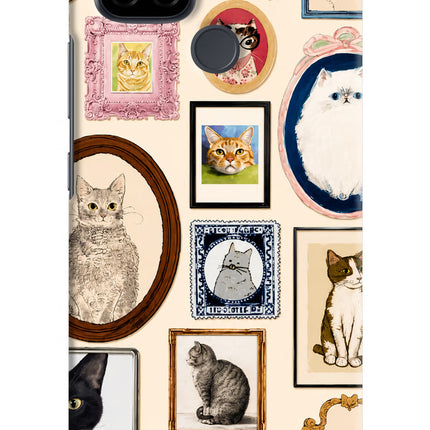 Mirror Cats Realme C21 Hard Case Back Cover by Casekaro