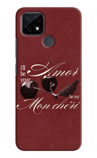 Velvet Cherry Realme C21 Hard Case Back Cover by Casekaro