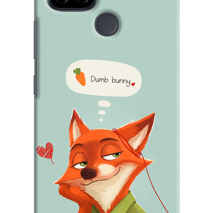 Nick Charm Realme C21 Hard Case Back Cover by Casekaro