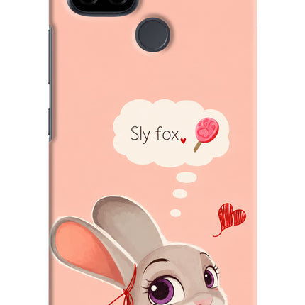 Judy Charm Realme C21 Hard Case Back Cover by Casekaro