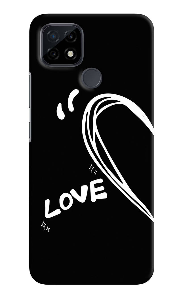 Love Line Realme C21 Hard Case Back Cover by Casekaro
