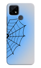 Blue Web Realme C21 Hard Case Back Cover by Casekaro