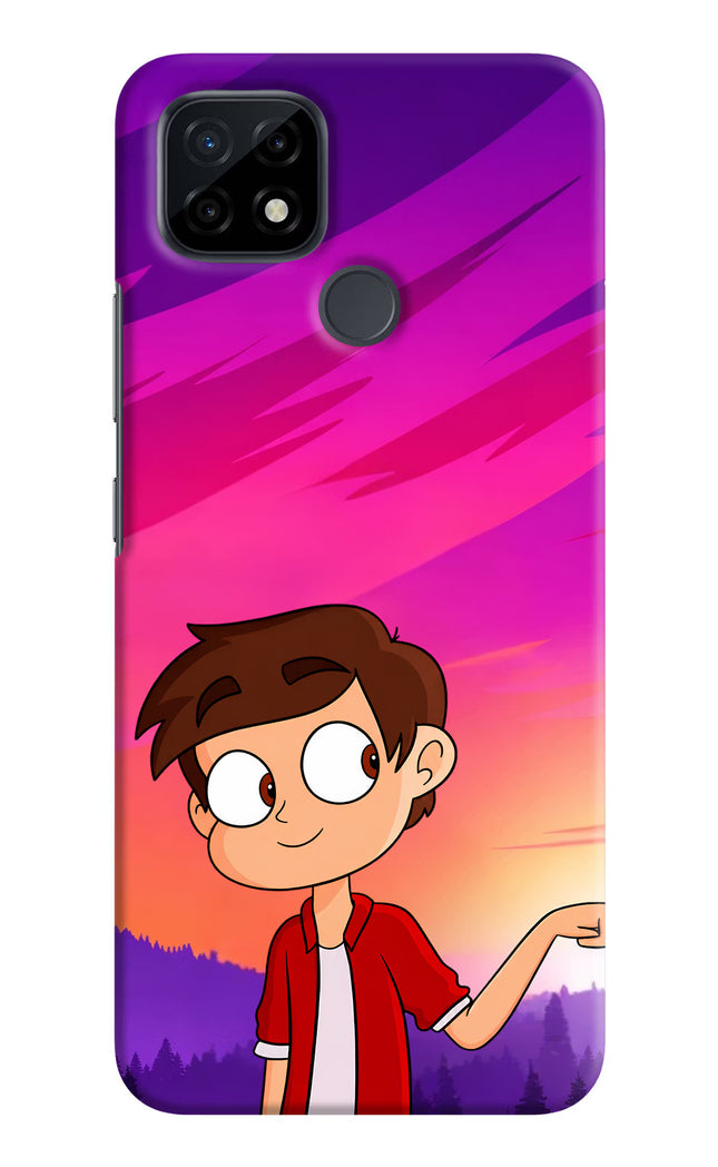 Marco Sunset Realme C21 Hard Case Back Cover by Casekaro