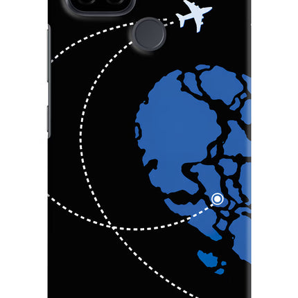 Love Orbit Realme C21 Hard Case Back Cover by Casekaro