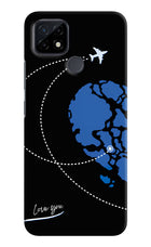 Love Orbit Realme C21 Hard Case Back Cover by Casekaro