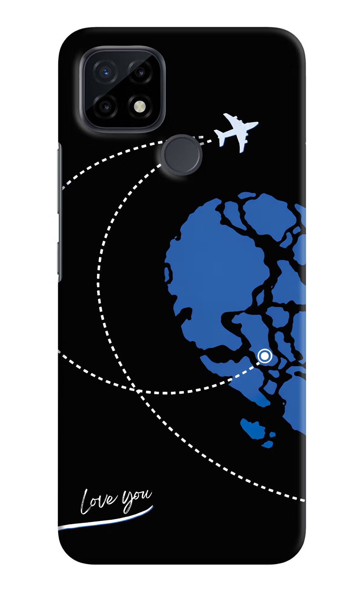 Love Orbit Realme C21 Back Cover