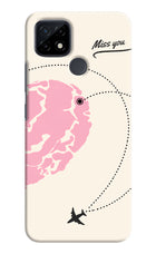 Miss Orbit Realme C21 Hard Case Back Cover by Casekaro