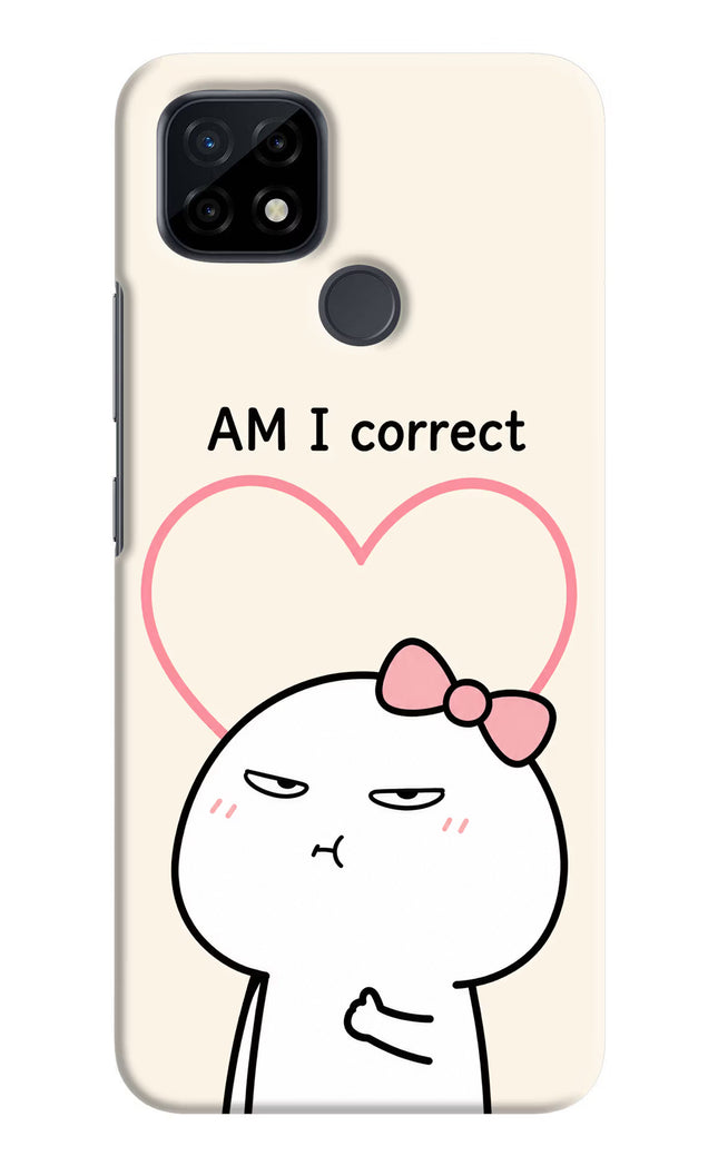 Always Right Realme C21 Hard Case Back Cover by Casekaro